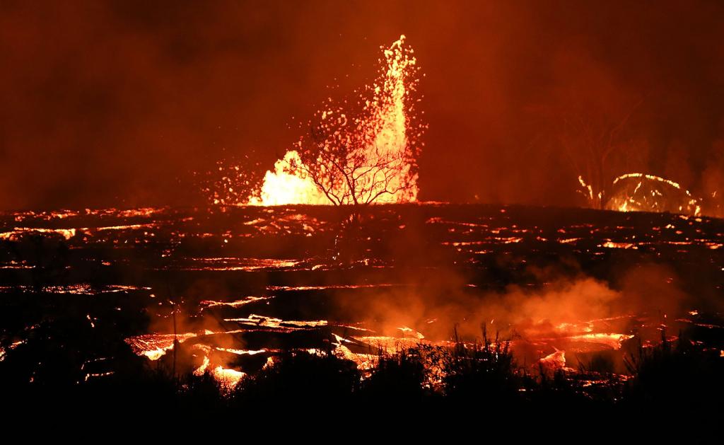 Извержение вулкана Килауэа
