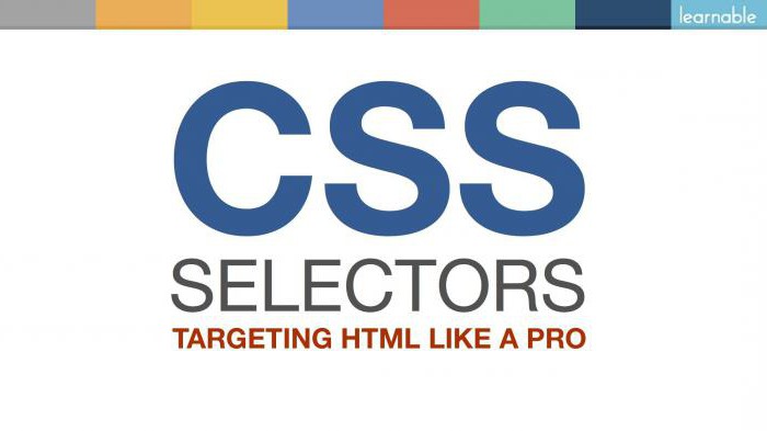 CSS selectors