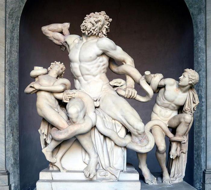 лаокоон с сыновьями описание скульптуры