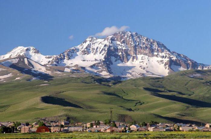 самая высокая гора в Армении