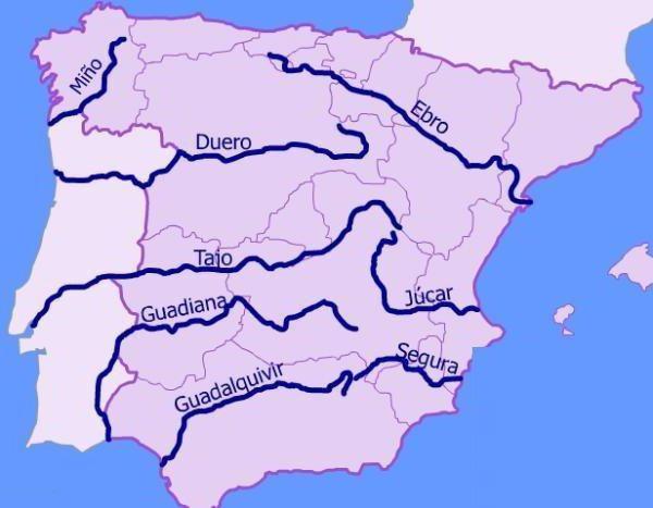 реки Испании