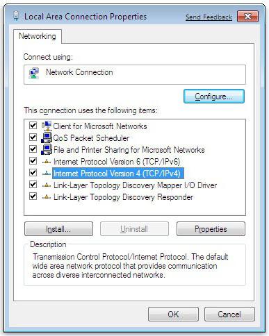 настройки dns на компьютере