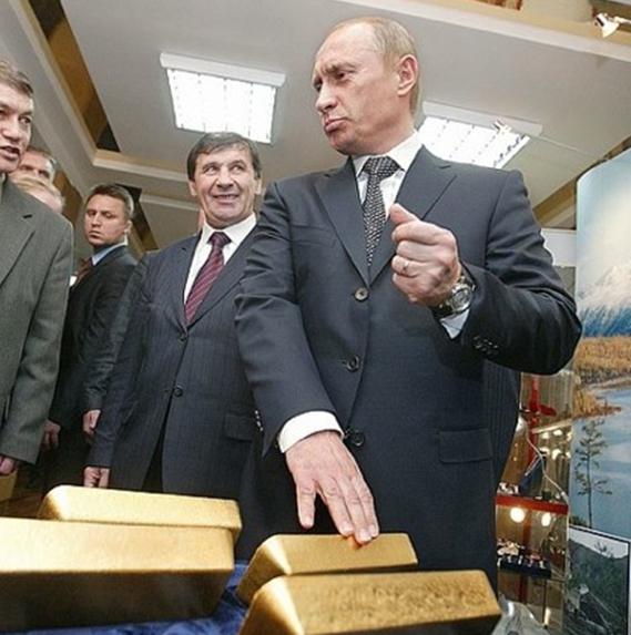 где находится золотой запас россии