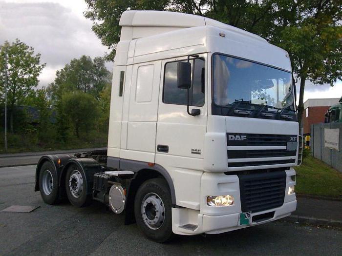 daf xf 95 технические характеристики