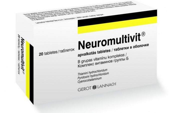 нейромультивит таблетки цена 