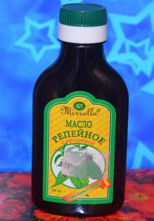 Репейное масло «Мирролла» с красным перцем: применение и отзывы