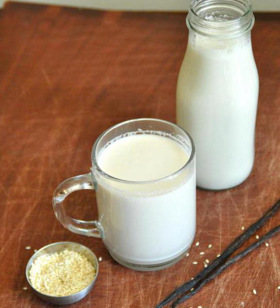 кунжутное молоко польза и вред