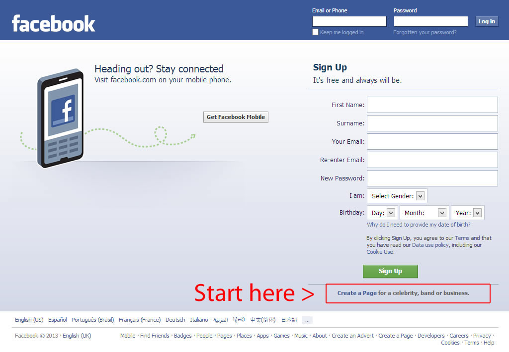 Как сделать бизнес-аккаунт в "Фейсбук"