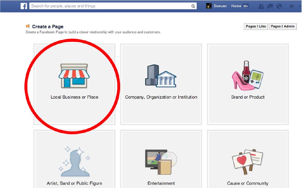 , как сделать бизнес страницу в фейсбук для инстаграм