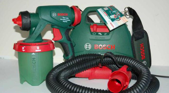 Краскопульт Bosch PFS 3000 2 электрический: обзор, характеристики и отзывы