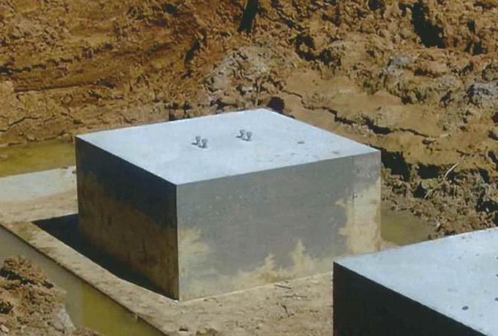 устройство бетонных упоров