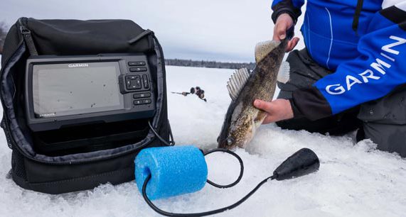 Эхолот для зимней рыбалки с датчиком