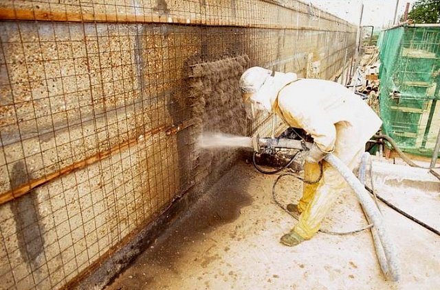 Нанесение защиты бетона от карбонизации