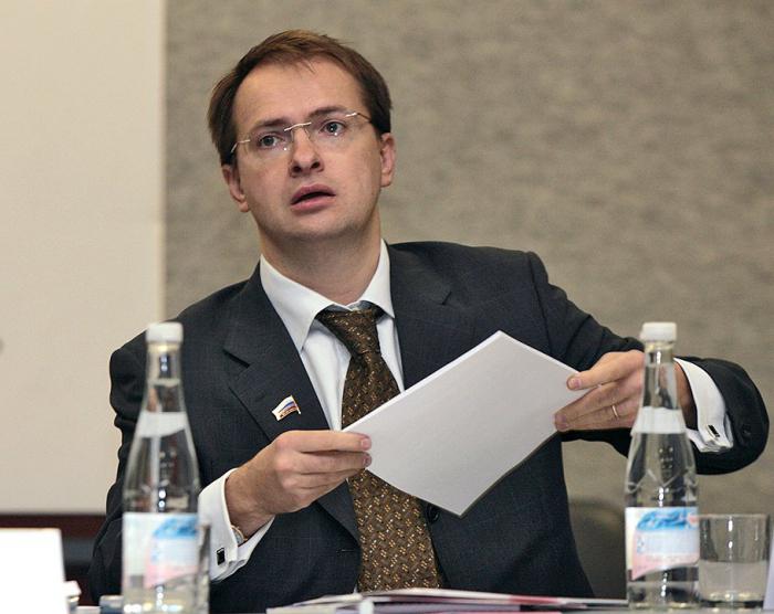 министр культуры РФ Владимир Мединский