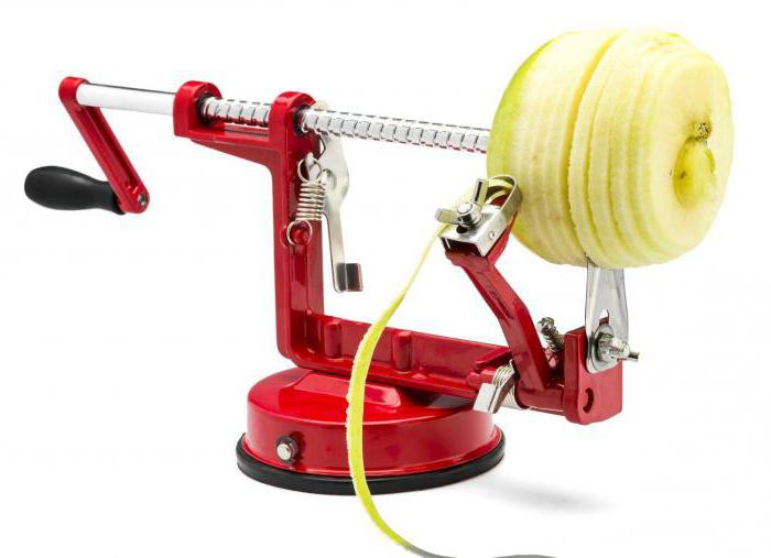 машинка для чистки и нарезки яблок apple peeler