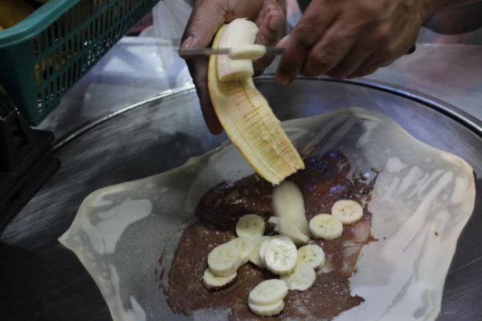 тайские блинчики с бананом рецепт
