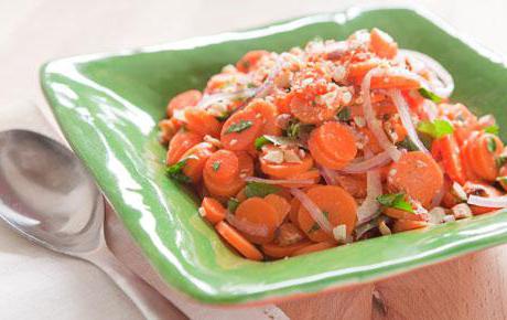 маринованный лук с морковью салат
