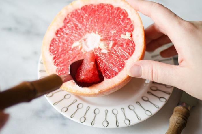 как правильно чистить грейпфрут