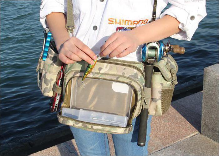 поясная сумка для рыбалки