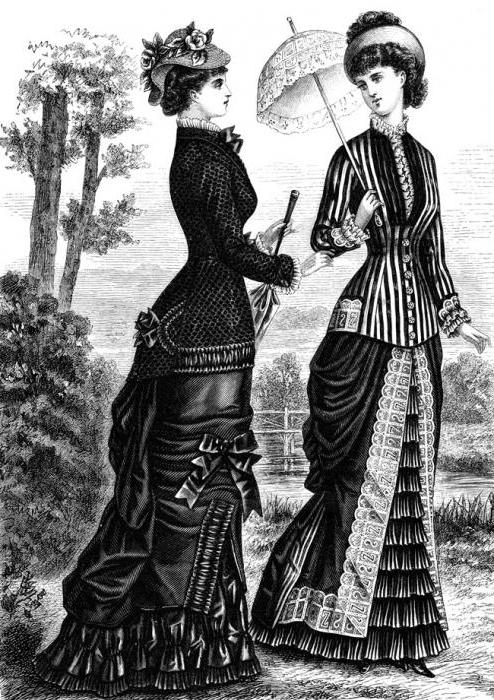 викторианский и эдвардианский стиль одежды