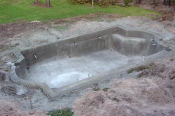 построить бассейн на даче