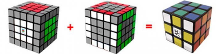 как собрать кубик рубика схема