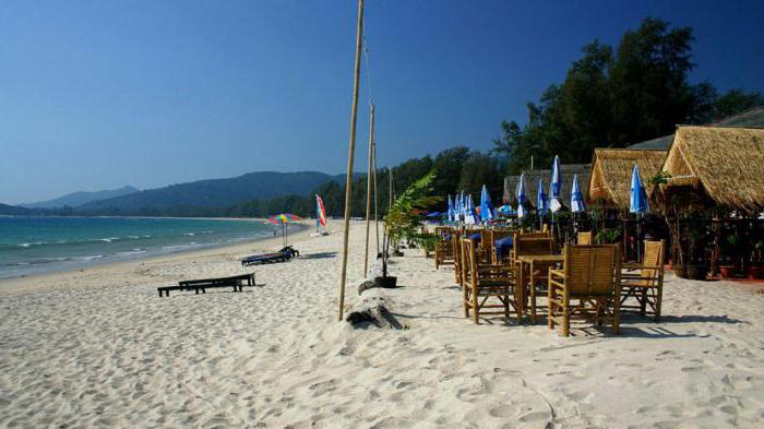 таиланд пляж банг тао