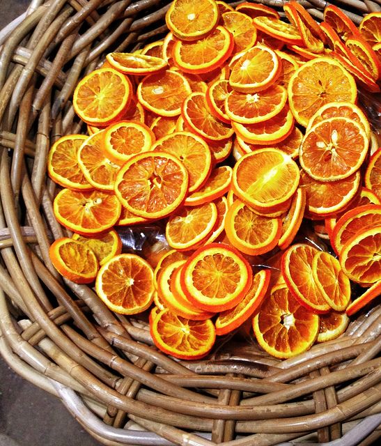 сушеные апельсины