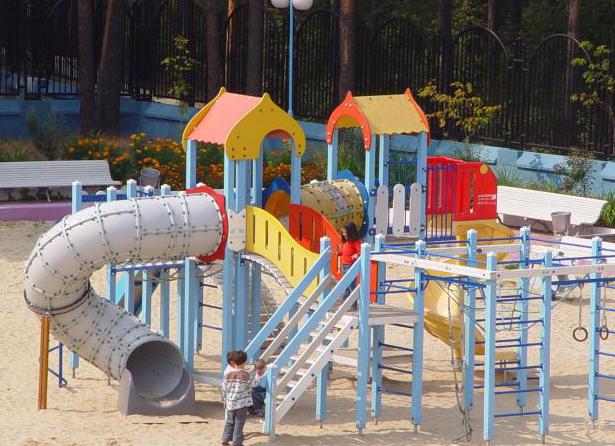 детская площадка в санатории белое озеро москва