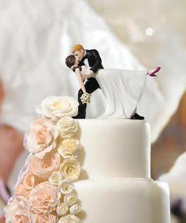 топпер на свадебный торт