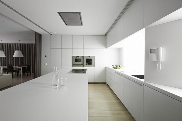 кухни в стиле минимализм