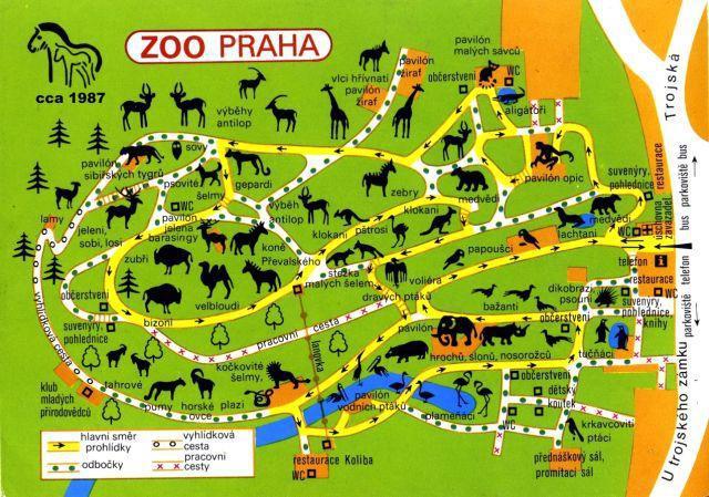 зоопарк в Праге фото