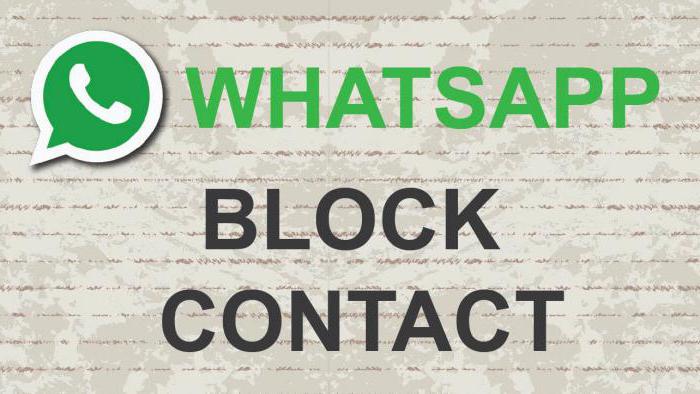 WhatsApp faq как заблокировать или разблокировать контакт 
