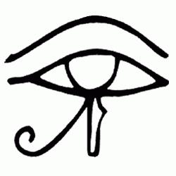 египетский иероглиф глаз