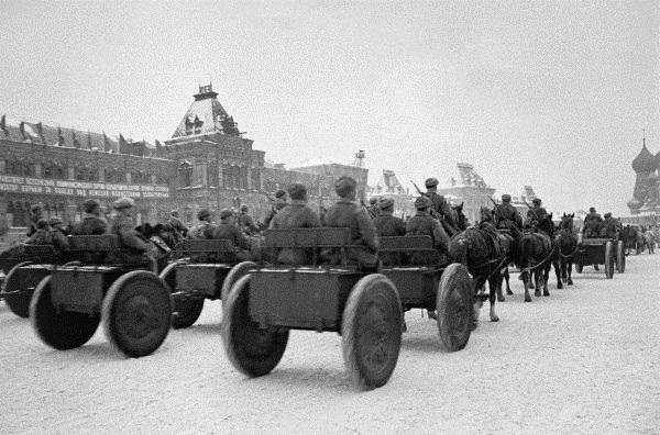 парад 1941 года москва