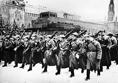 парад на красной площади 1941 года в москве