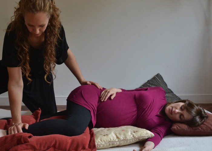 массаж ног для беременных