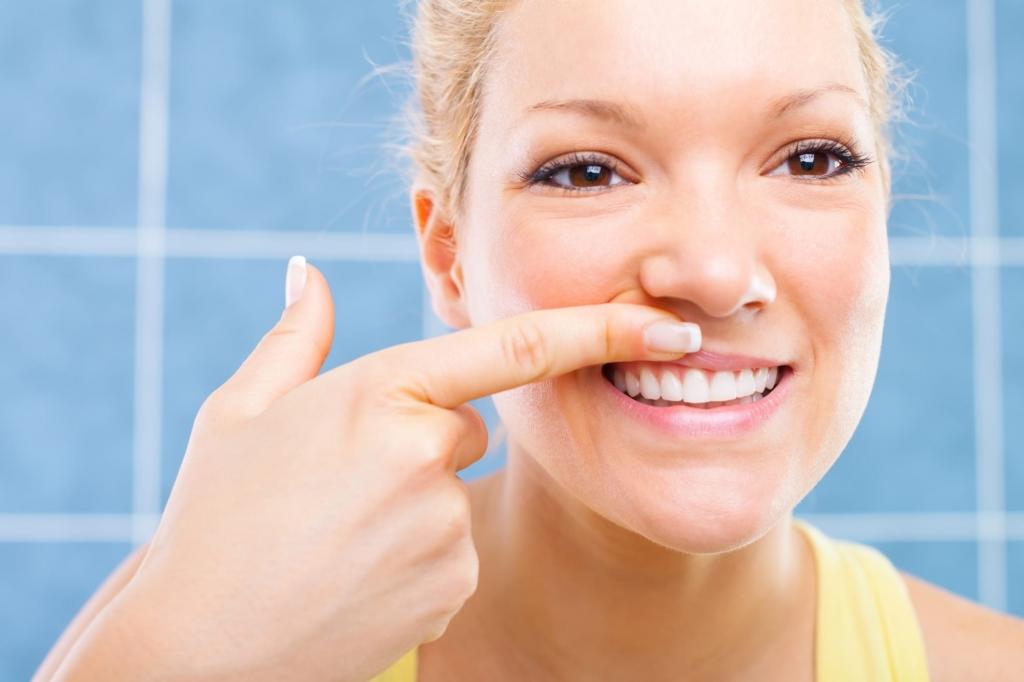 массаж для быстрого привыкания к съемным зубным протезам