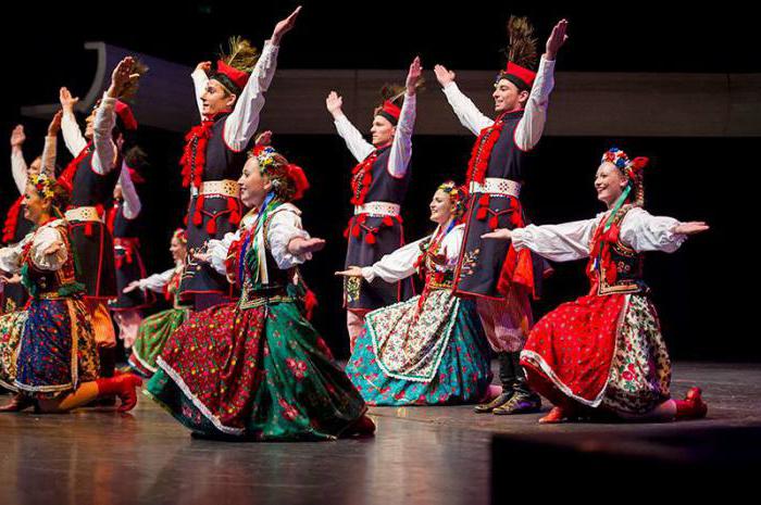 польские народные танцы 