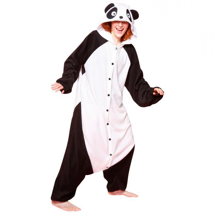 женские костюмы панда