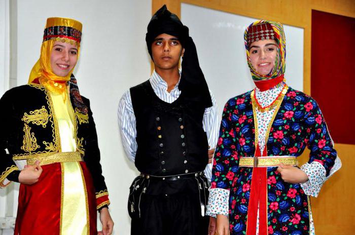 турецкий национальный костюм женский