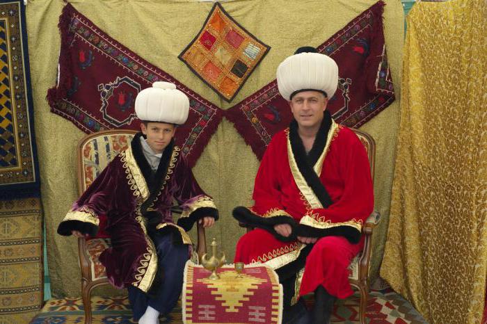 турецкий национальный костюм для девочки