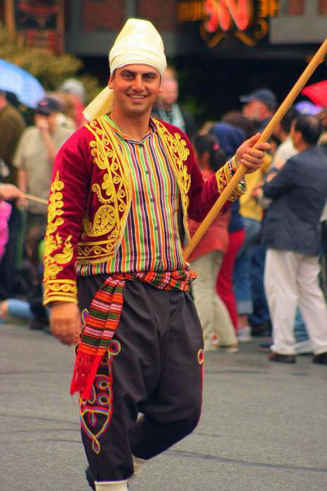 турецкий национальный костюм для мальчика