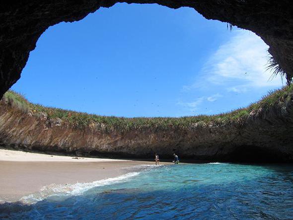 скрытый пляж мексика 