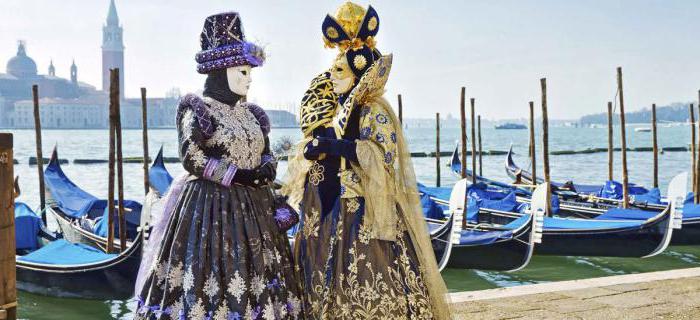 венеция карнавал маски 