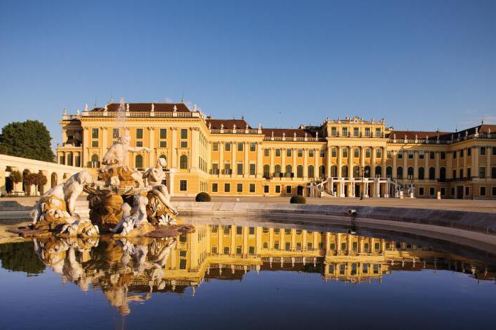 дворец шенбрунн в вене 