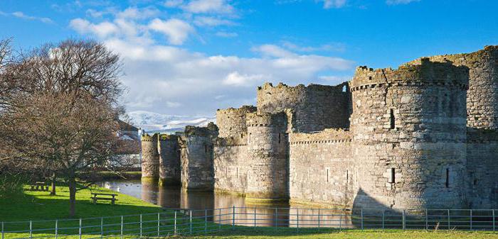 замок бомарис в уэльсе