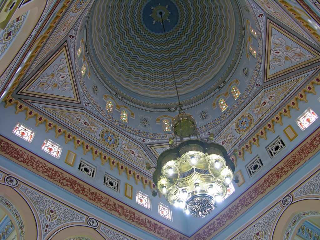 потолок мечети