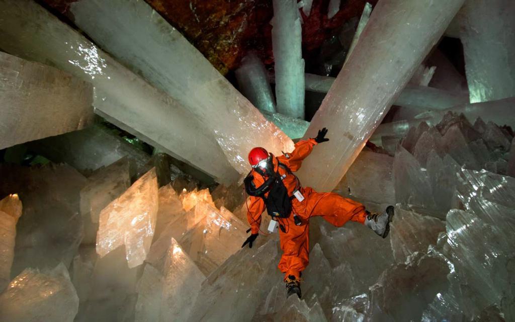Кристальная пещера в Мексике, город Найка
