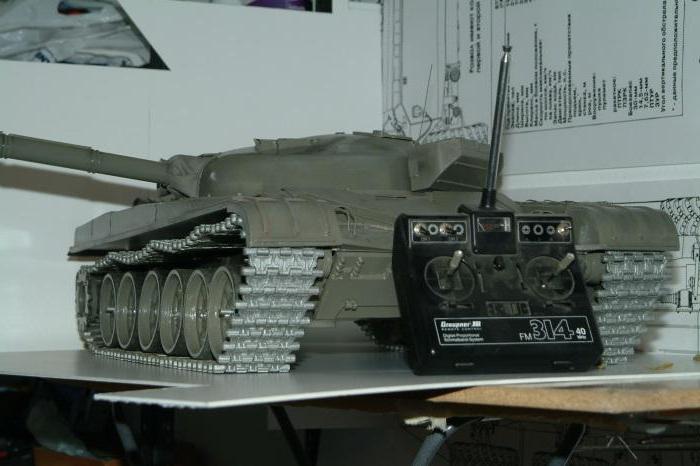 управляемая модель танка Т-72